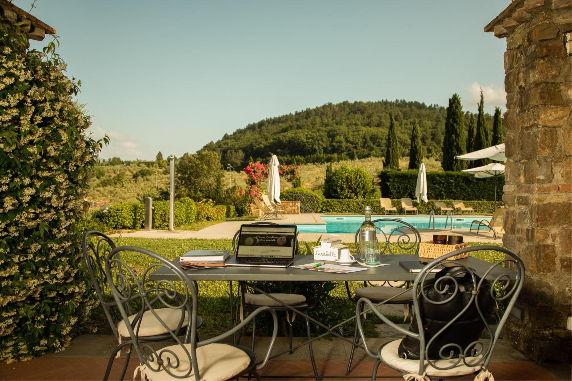 Agriturismo Fattoria Lavacchio Pontassieve Bagian luar foto