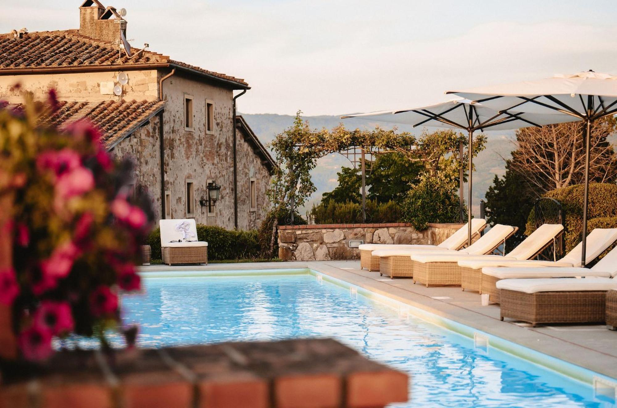 Agriturismo Fattoria Lavacchio Pontassieve Bagian luar foto