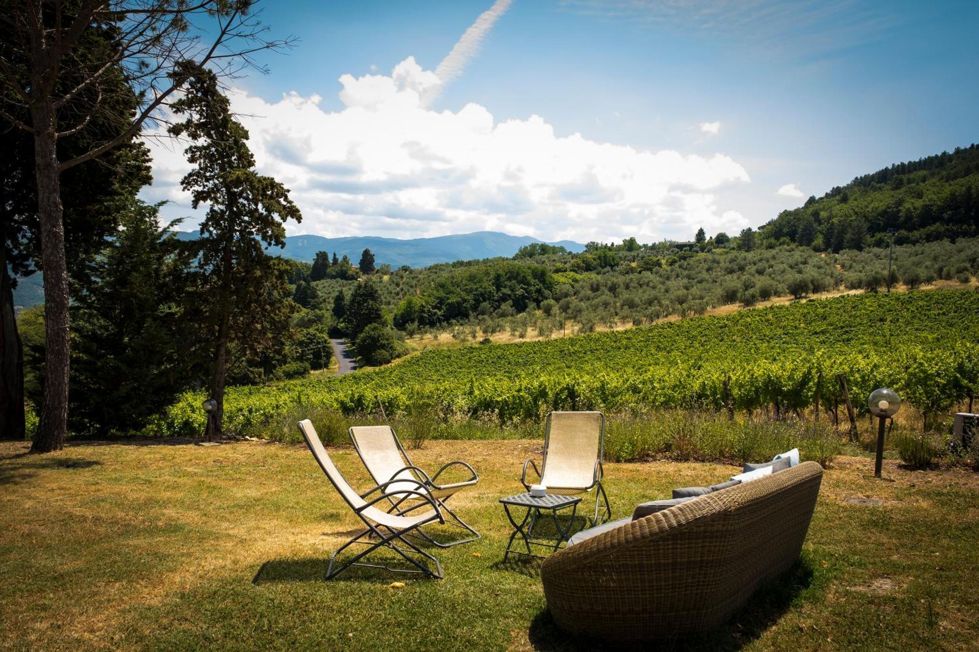 Agriturismo Fattoria Lavacchio Pontassieve Bagian luar foto