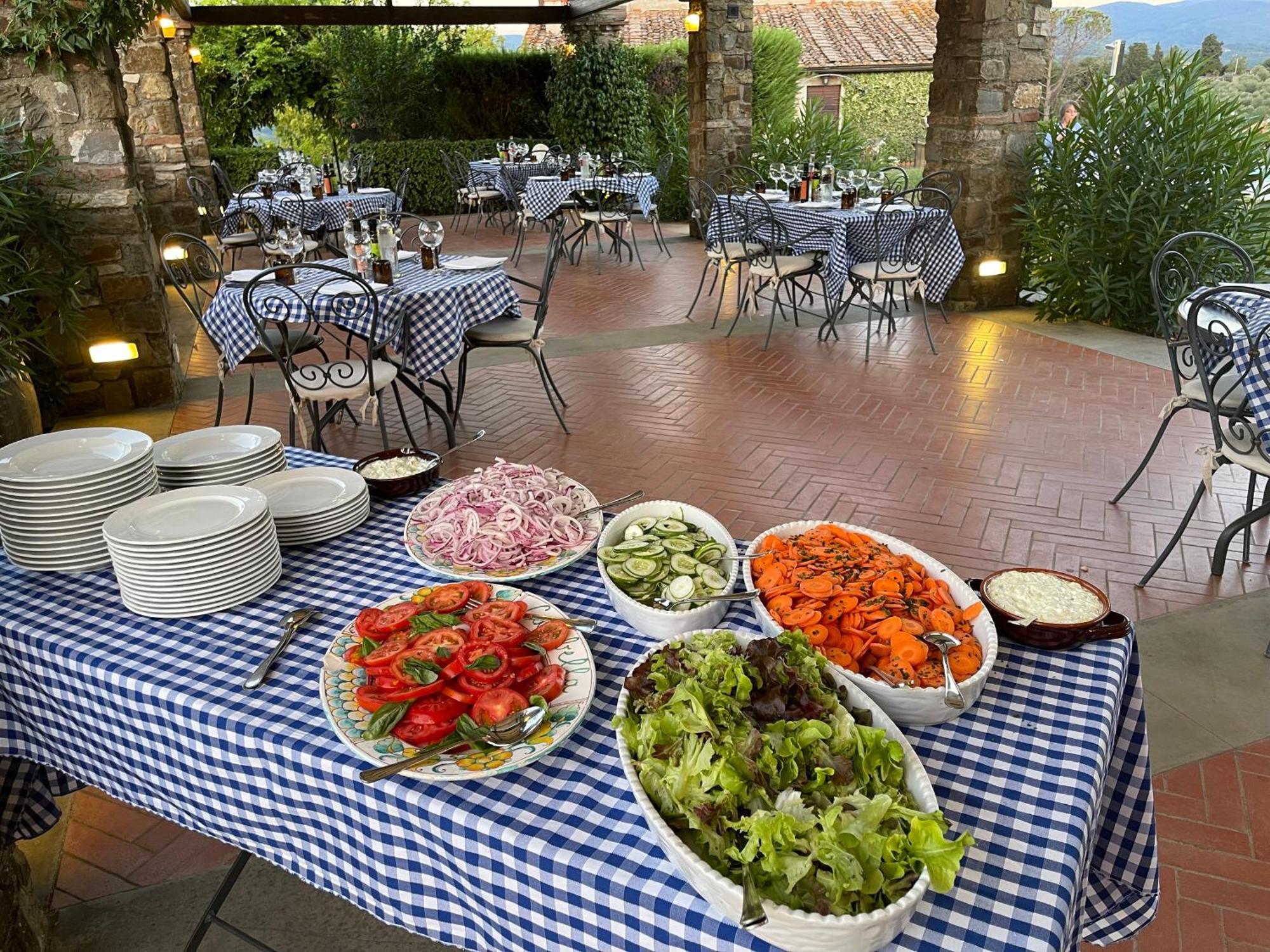 Agriturismo Fattoria Lavacchio Pontassieve Bagian luar foto