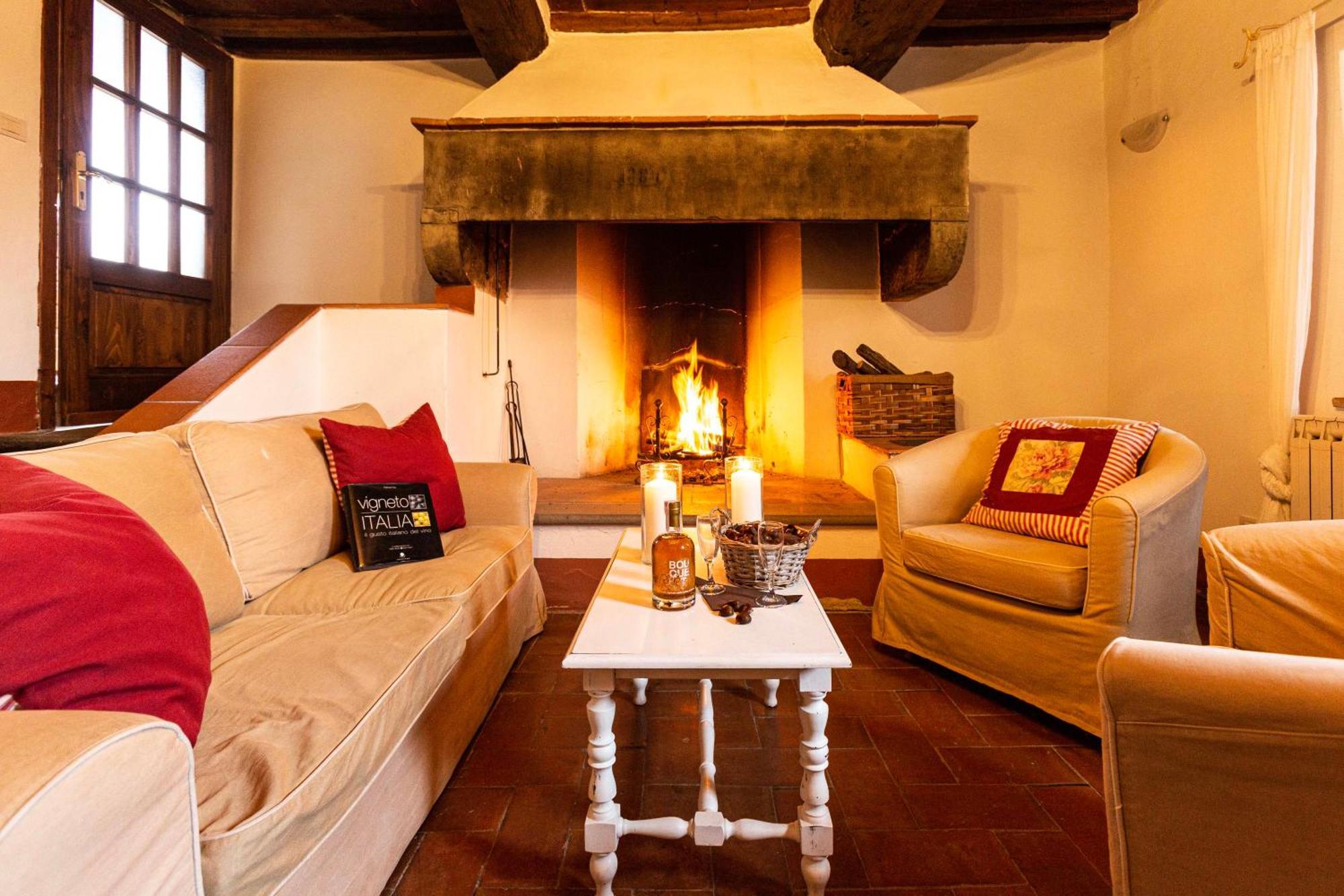 Agriturismo Fattoria Lavacchio Pontassieve Ruang foto