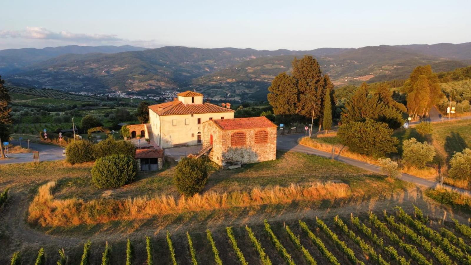 Agriturismo Fattoria Lavacchio Pontassieve Bagian luar foto